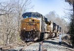 CSX 707 heads back to coal country